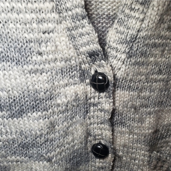 Mossimo Cardigan Sweater Womens Size XXL Wool Blend Knit Button Front Gray - Picture 8 of 11